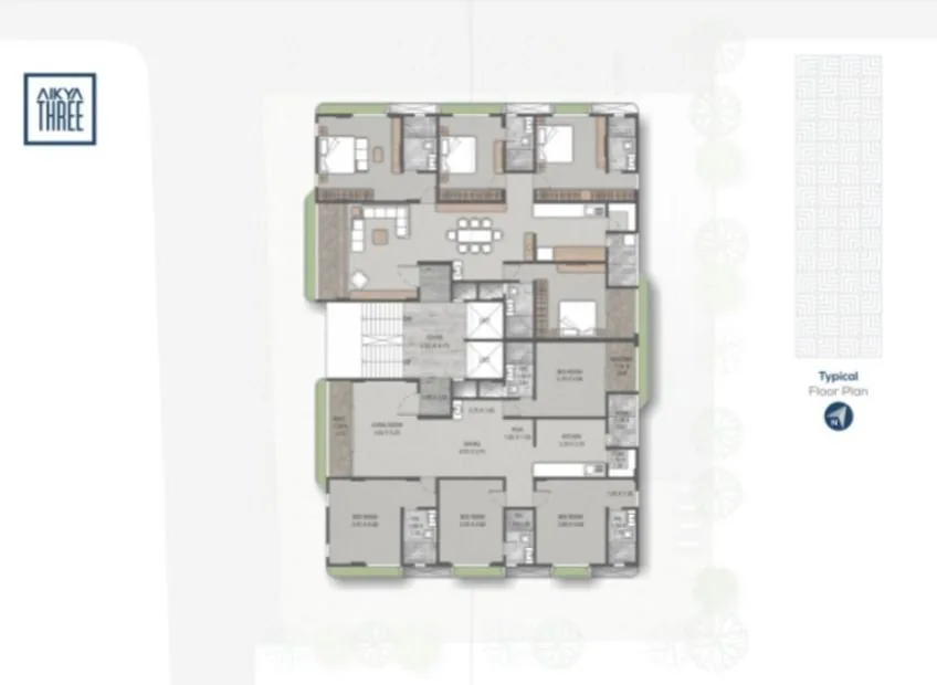 AIKYA THREE Floor Plan