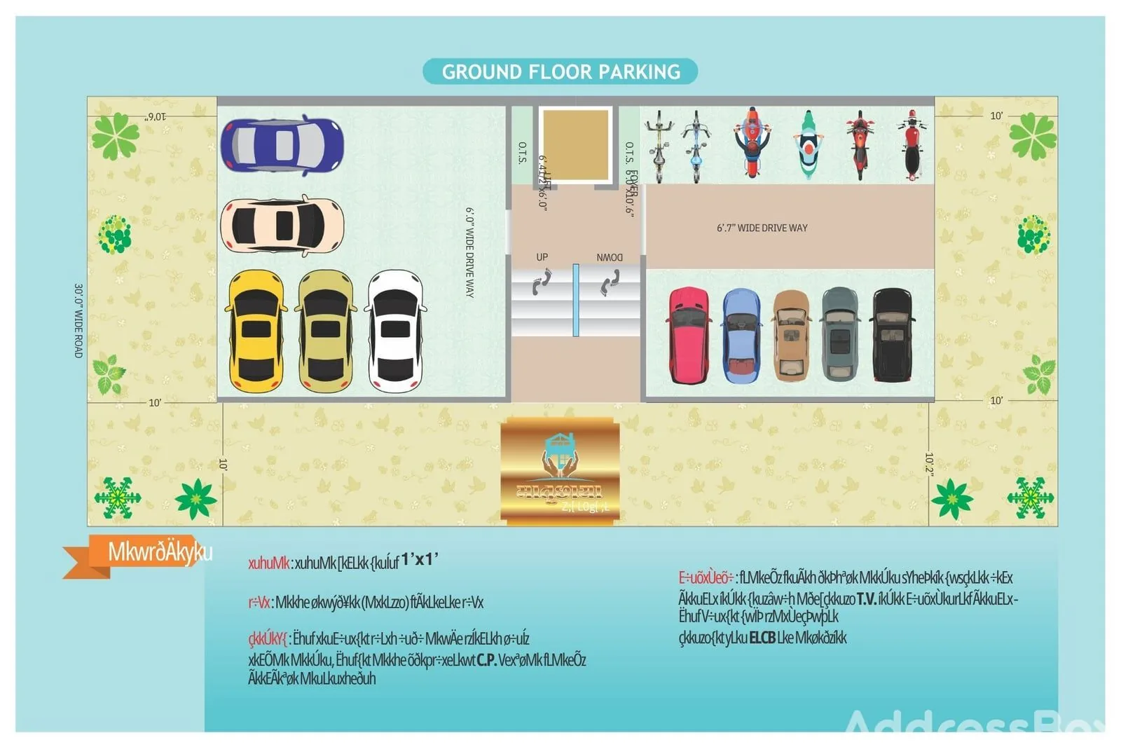 MATRUCHHAYA RESIDENCY Floor Plan