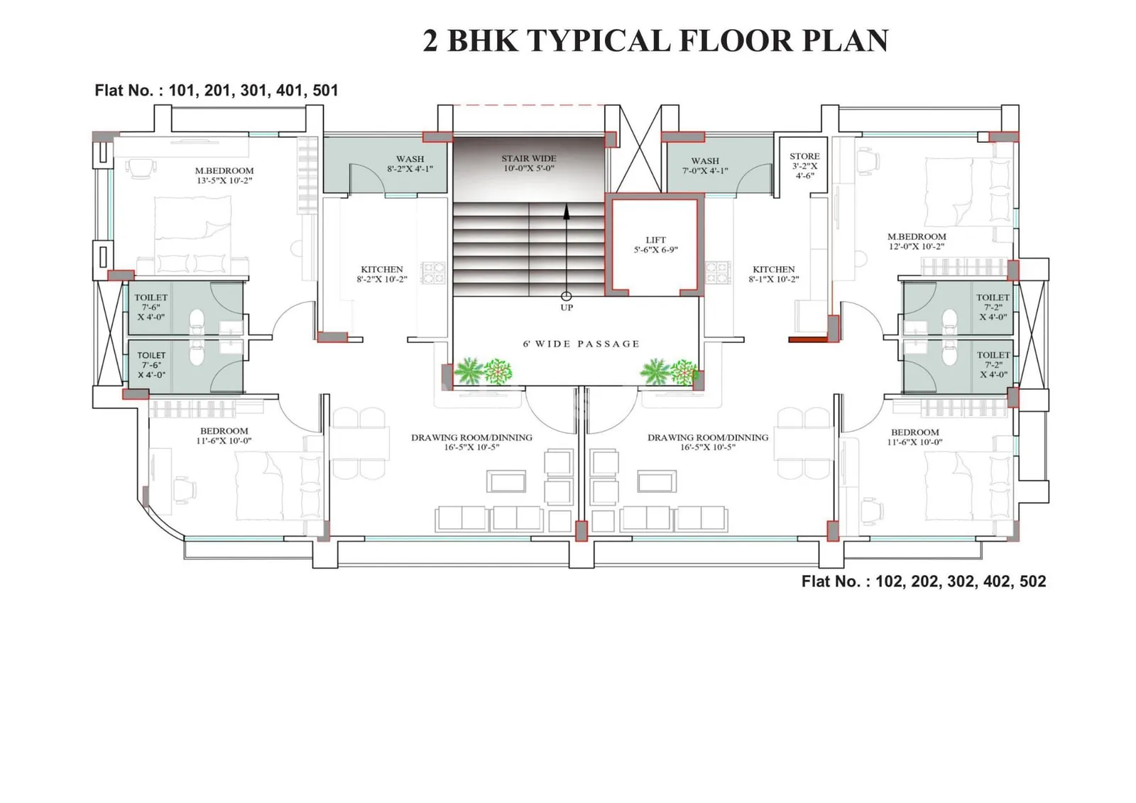 Hema Apartments Floor Plan