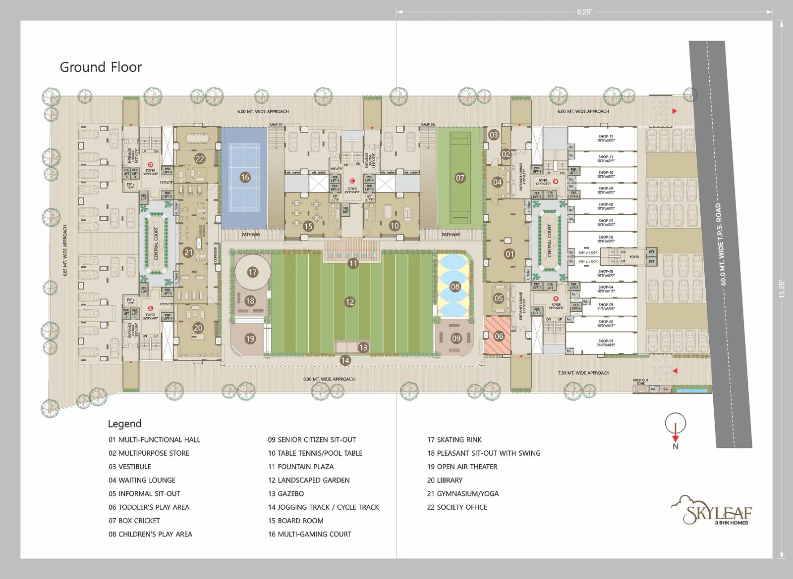 SKY LEAF Floor Plan