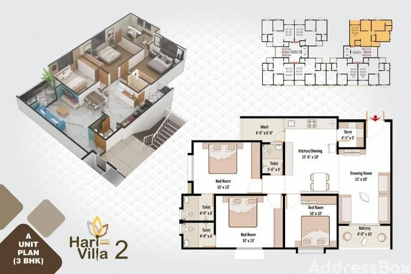 HARI VILLA 2 Floor Plan