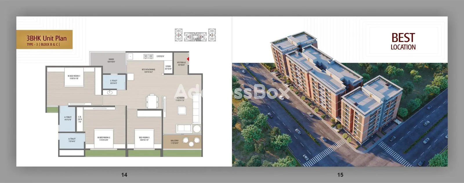 SHREE RADHE KRISHNA SPARSH Floor Plan