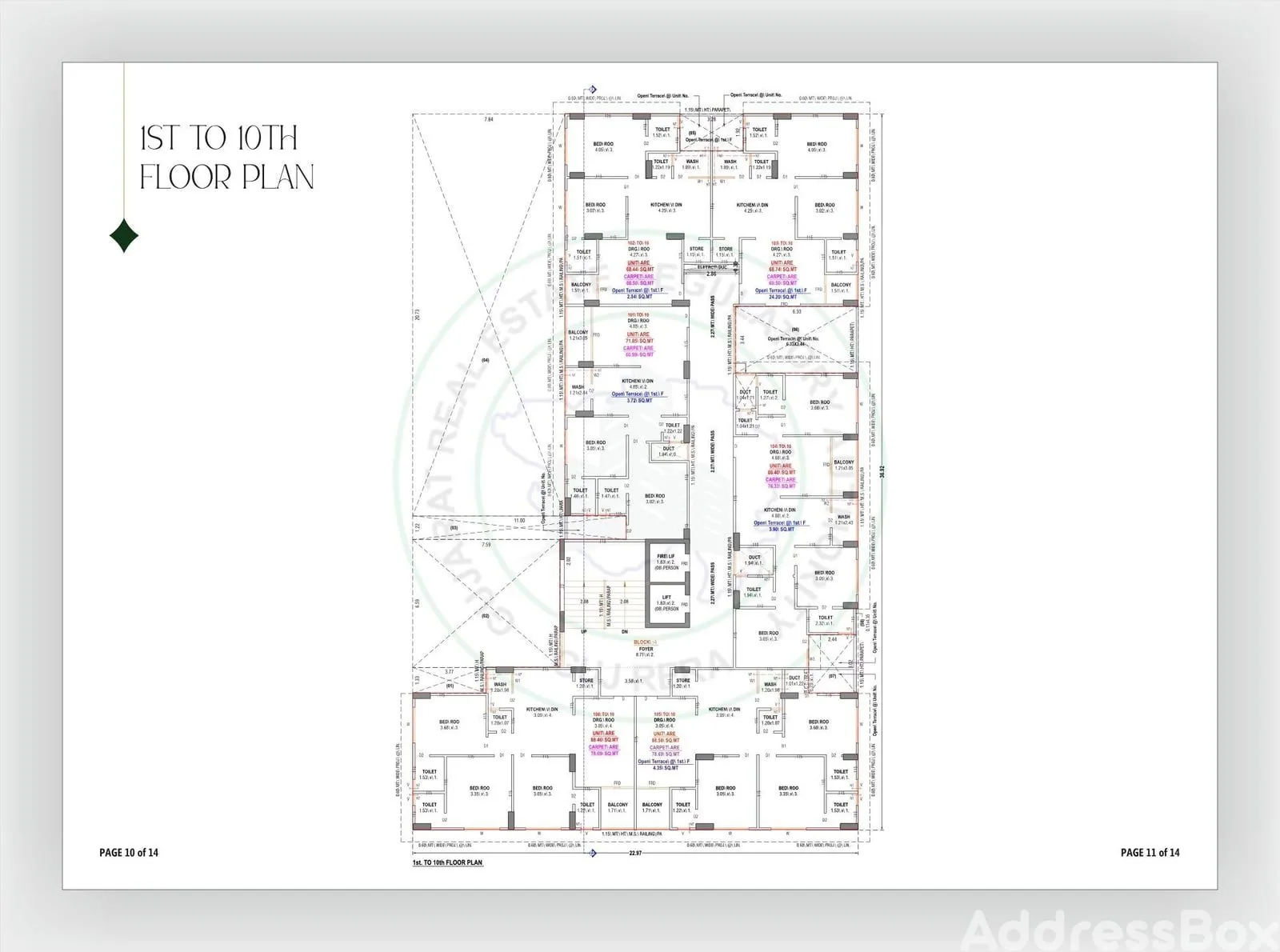 MERAJ PARK Floor Plan