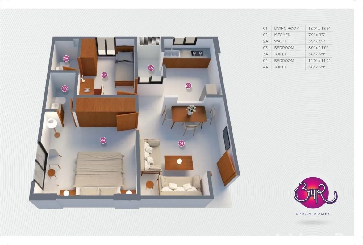 APAAR DREAM HOMES Floor Plan