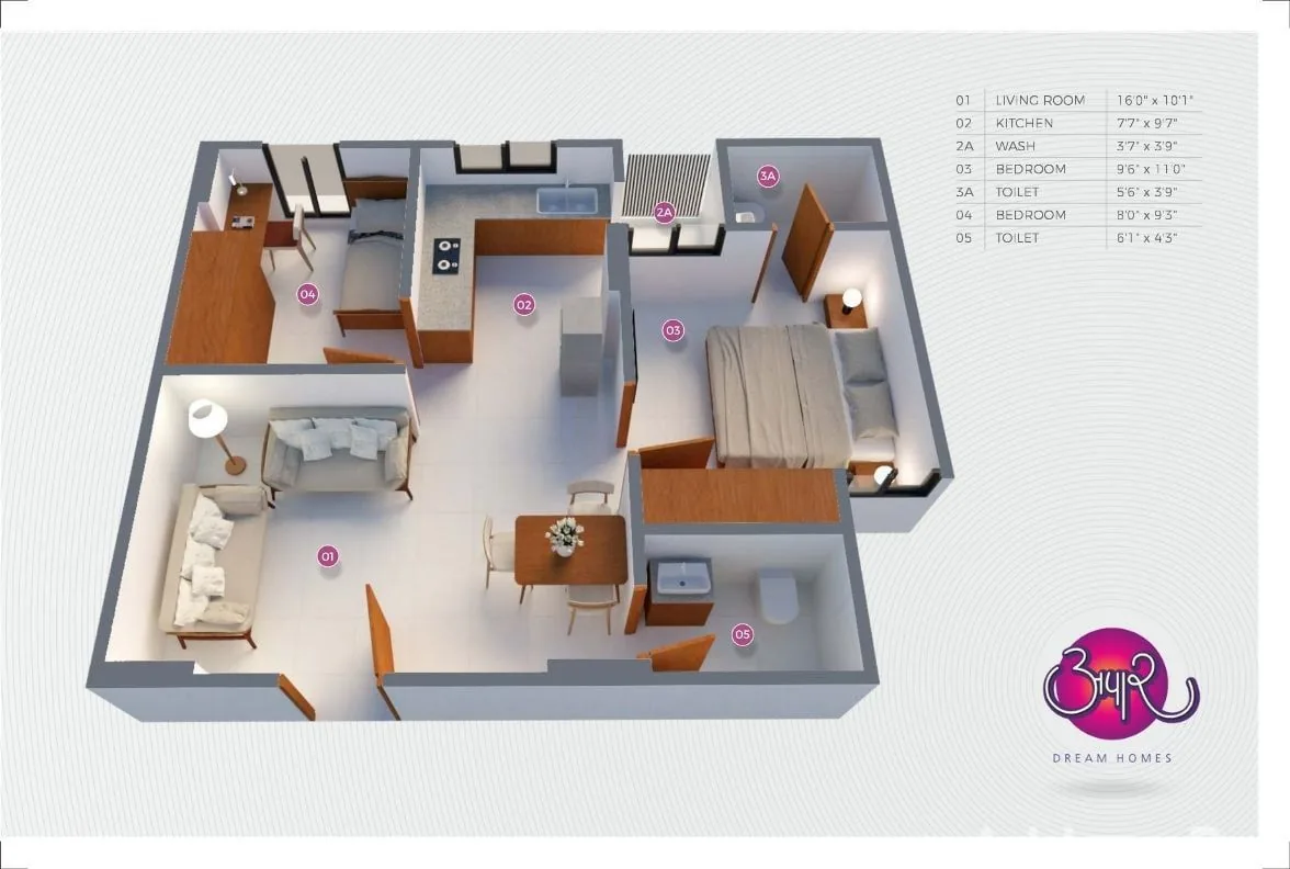 APAAR DREAM HOMES Floor Plan