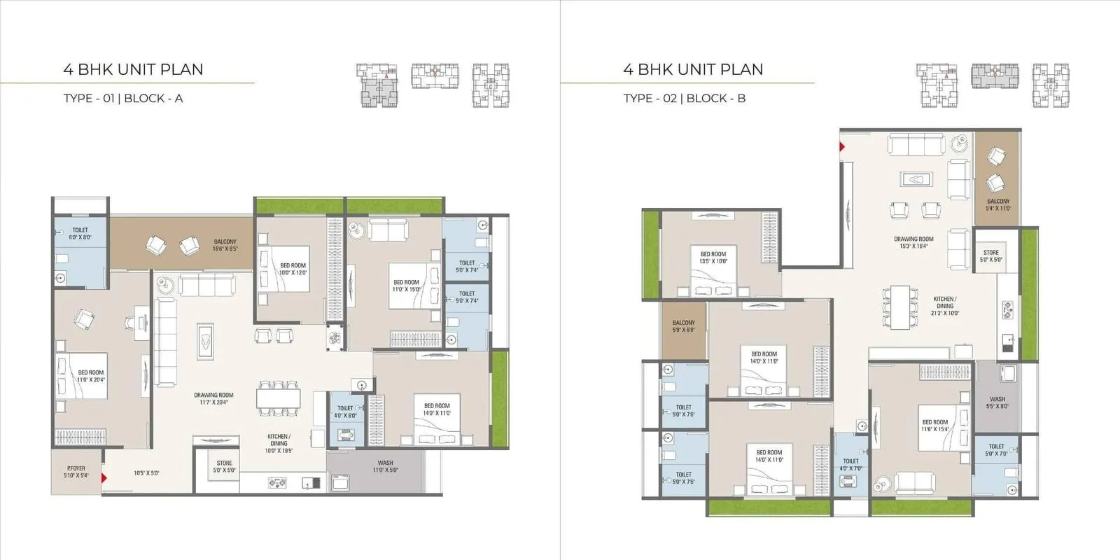 Kadamb Lavish Floor Plan