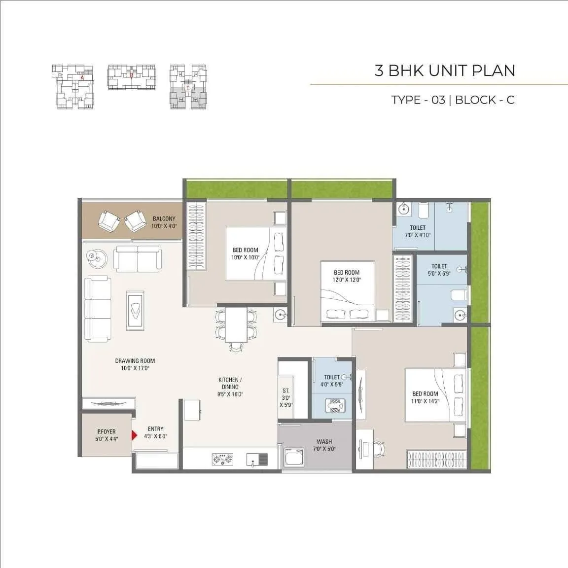 Kadamb Lavish Floor Plan