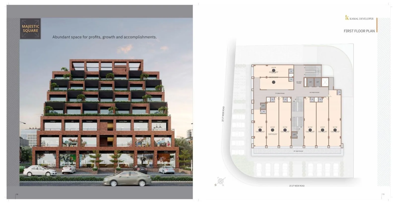Majestic Square Floor Plan