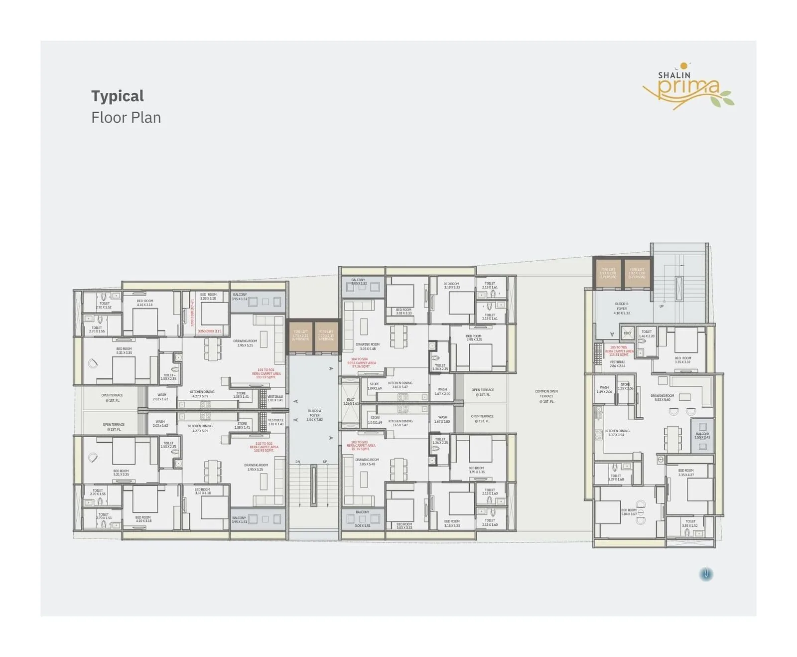 SHALIN EXOTICA Floor Plan